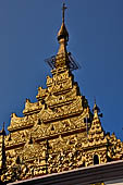 Mahamuni Paya against blue sky in Mandalay, Myanmar 